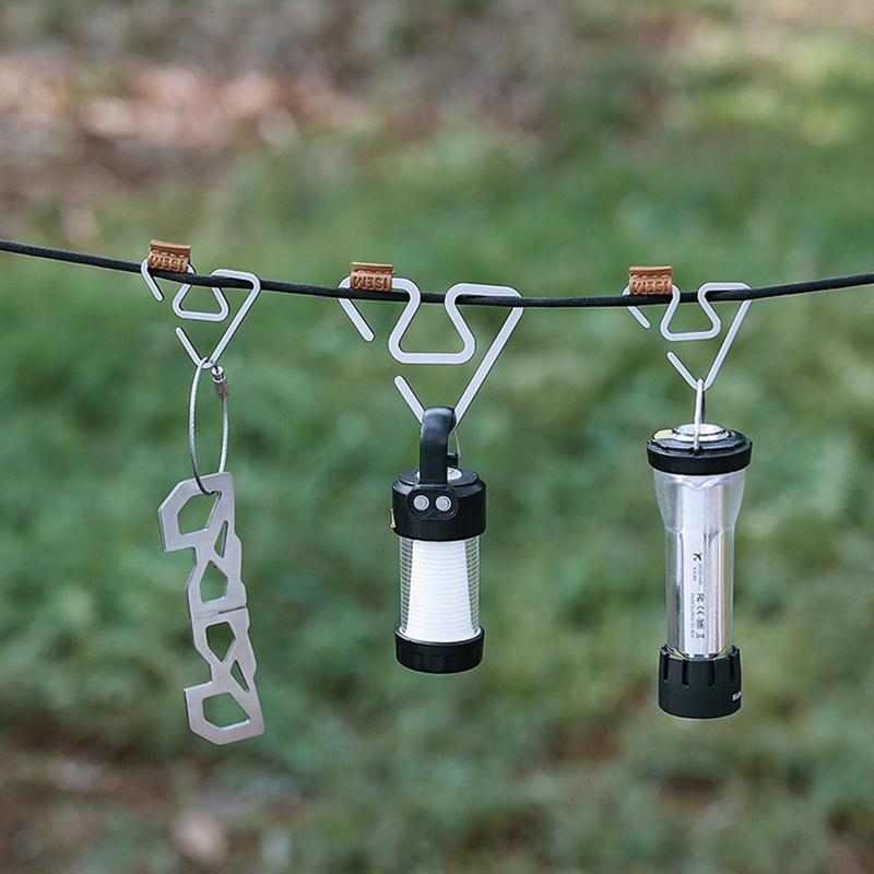 Set 4 Móc Treo Đồ Hình Chữ S Bằng Thép Không Gỉ Đa Năng