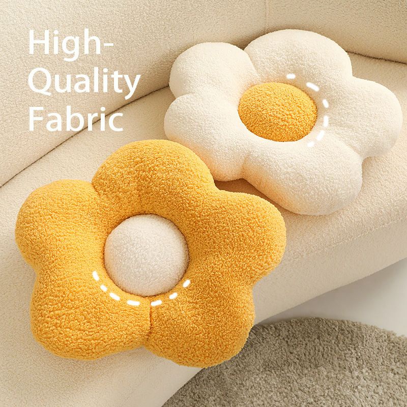 Gối Dài Hình Cầu Bằng Lông Cừu Phong Cách Bắc Âu