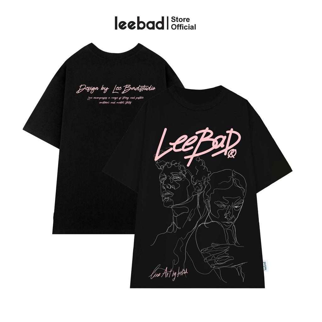 Áo thun tay lỡ nam nữ form rộng local brand Leebad LB002