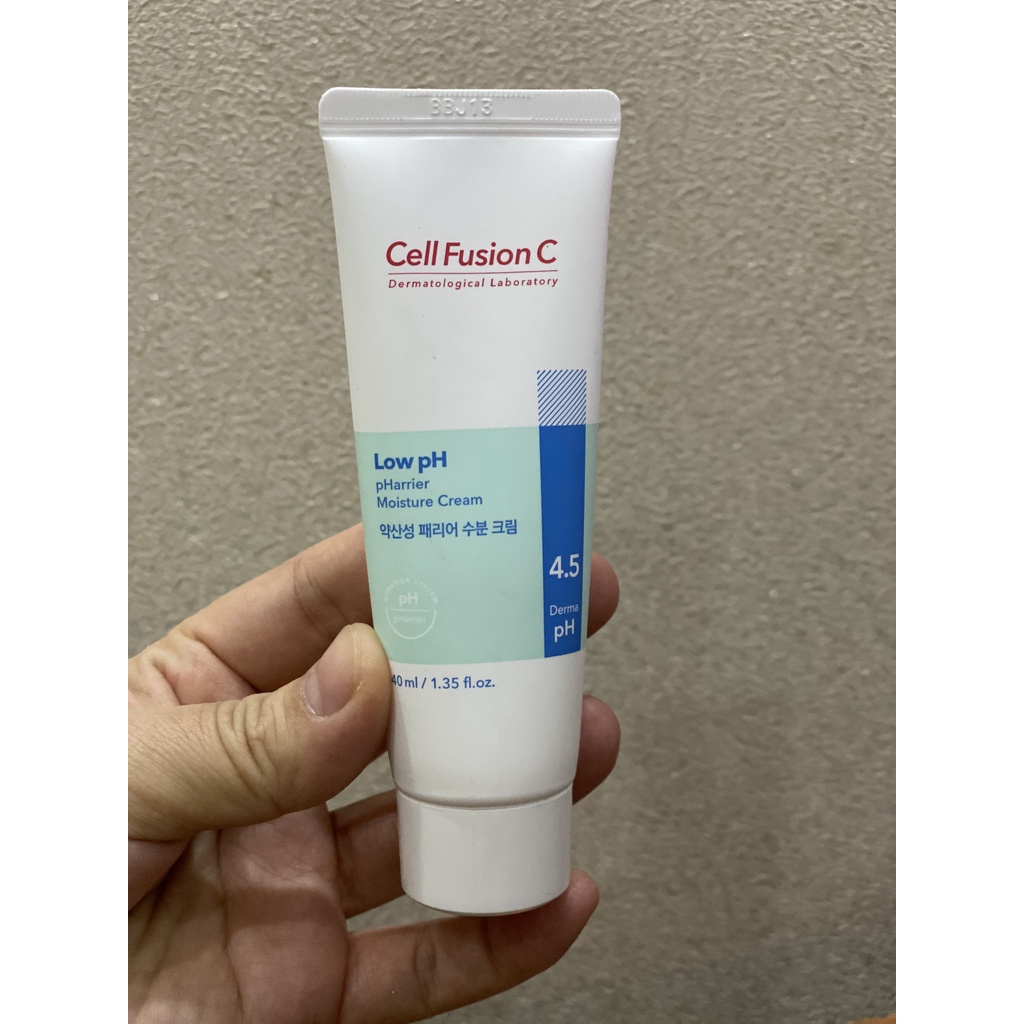 Kem Cấp Ẩm Phục Hồi Da Cell Fusion C Low pH Pharrier Moisture Cream 40ml