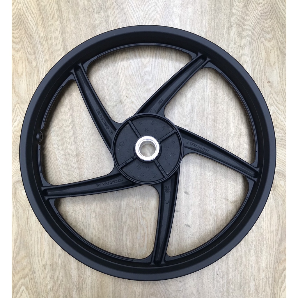 BÁN LẺ MÂM VÀNH TRƯỚC PHANH ĐÙM HAY ĐĨA VÀ SAU ĐÙM-CƠ 5 CÂY ZIN HONDA WAVE 100 110 RÁP LÊN ZIN THEO XE