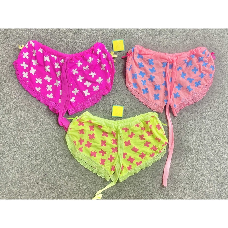 Quần ngắn, quần đùi ngủ hoạ tiết xinh xắn, tôn dáng, vải thun poly mát mẻ siêu thoải mái