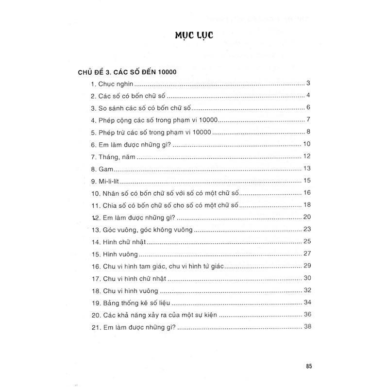 Sách - Vở Bài Tập Nâng Cao Toán Lớp 3 - Tập 2