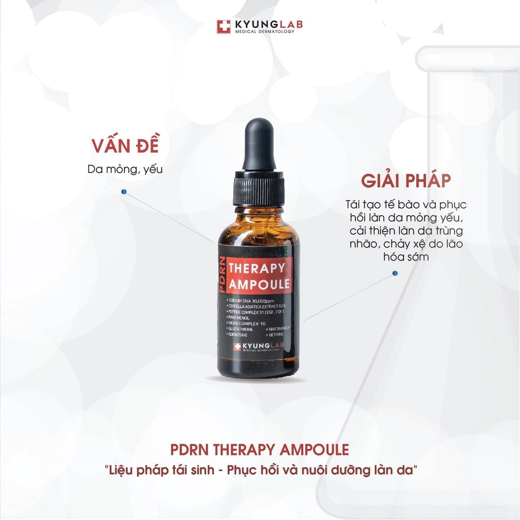 Serum Tế Bào Gốc Kyung Lab Chính Hãng PDRN Therapy Ampoule 30ml