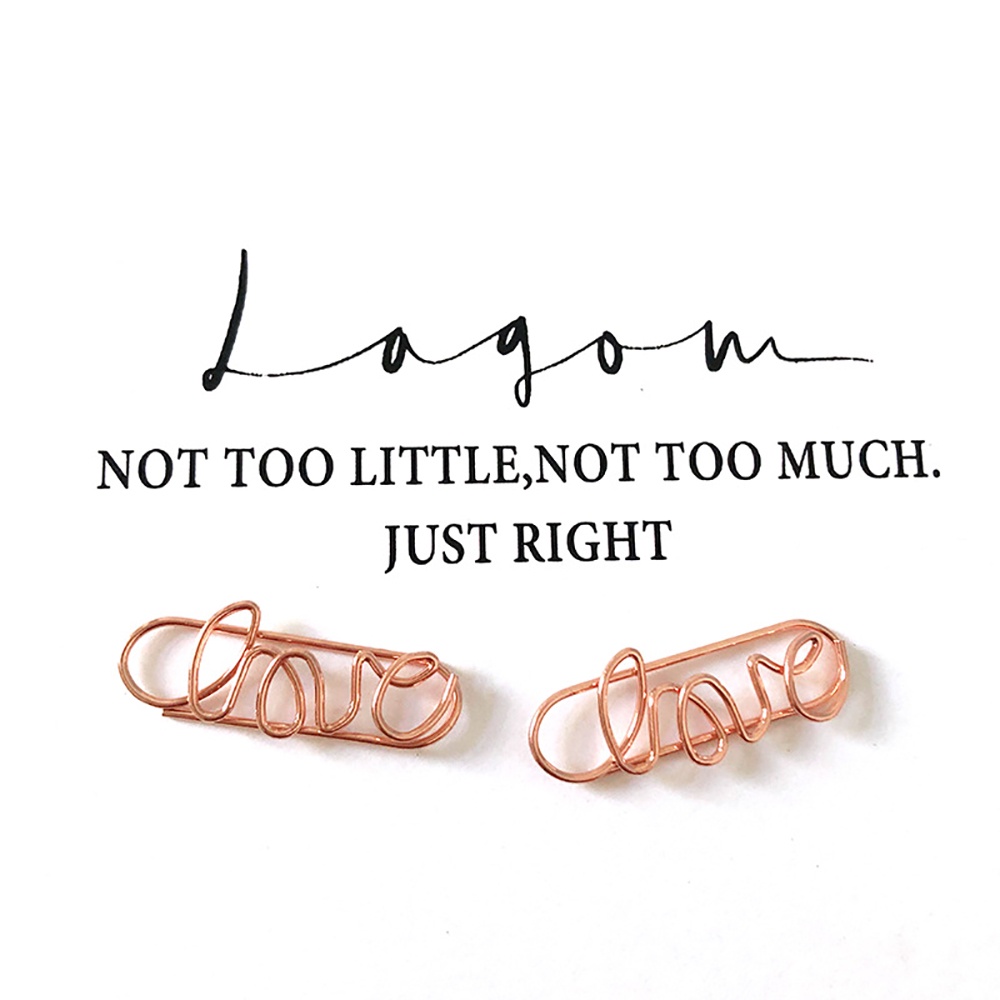 Set 10 Kẹp Giấy Ghi Chú Màu Vàng Hồng