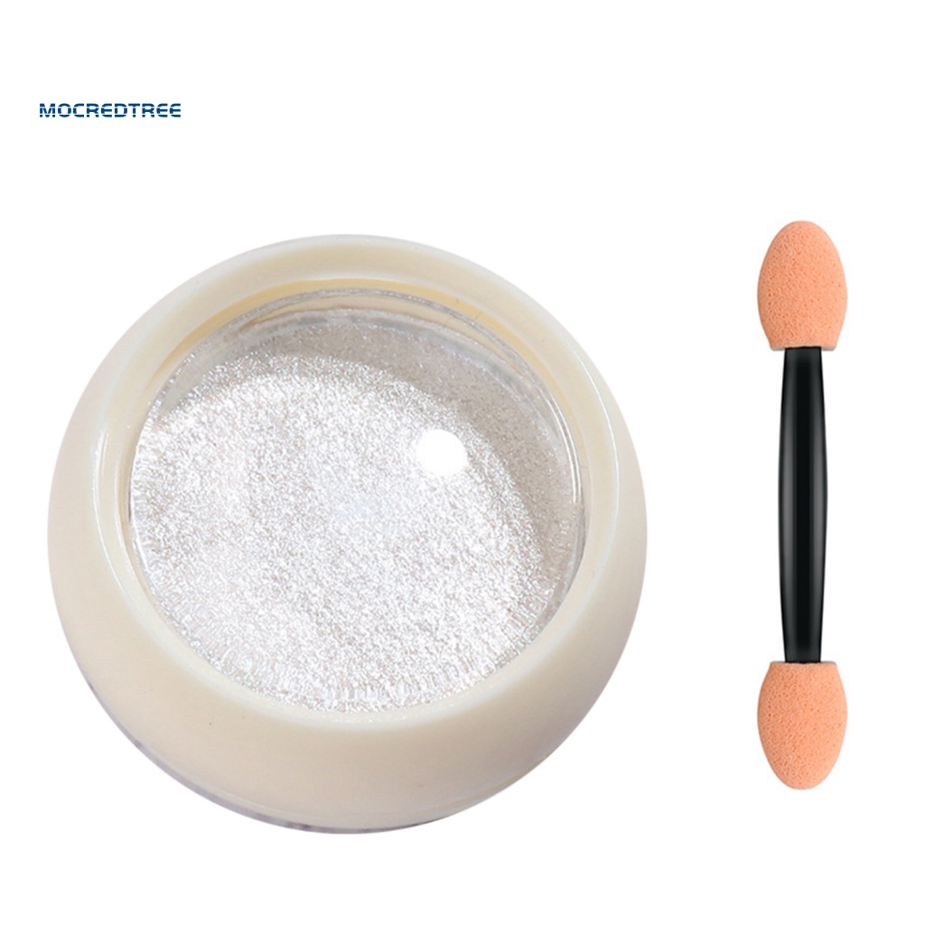 MT♚ Bột Tráng Gương Trang Trí Móng Tay 2g Màu Sắc Lấp Lánh Dành Cho Nữ