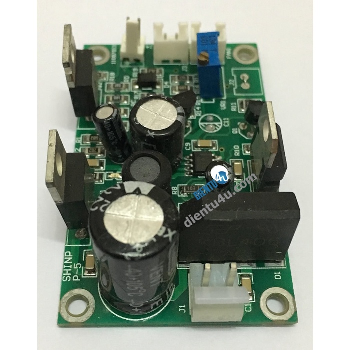 Mạch Nguồn AC-DC 5V 5.5V 6V 2A Dùng LM2596, 7806, IRF540