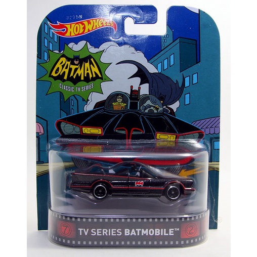 Hot Wheels Xe Batman Phong Cách Retro