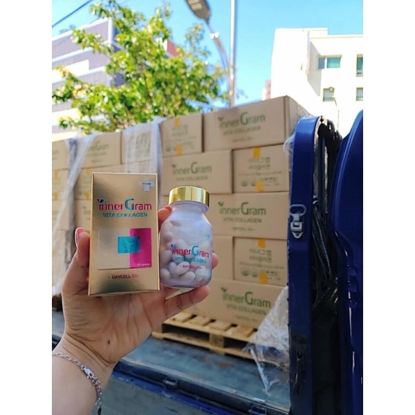 Viên Uống Cấp Nước Vita Collagen InnerGram Lọ 60 Viên
