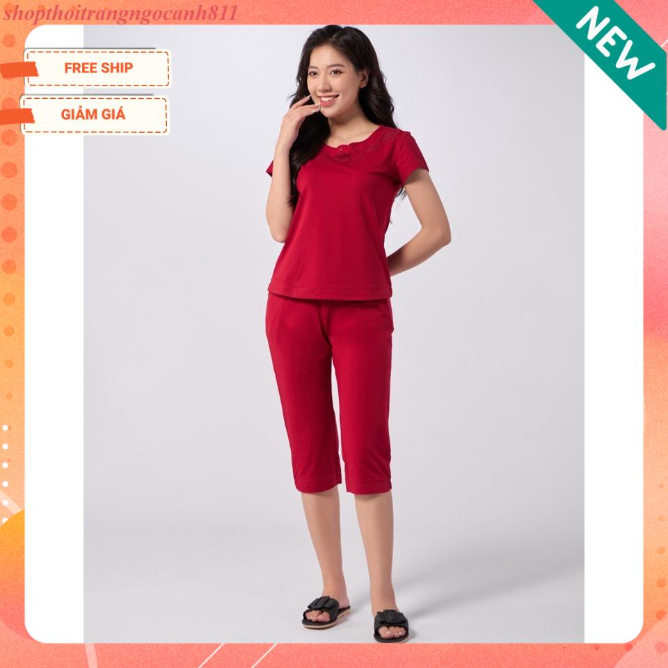 Bộ cộc tay quần ngố cotton Winny 23148