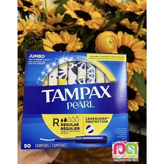 Tampax pearl băng vệ sinh dạng ống 50 chiếc regular