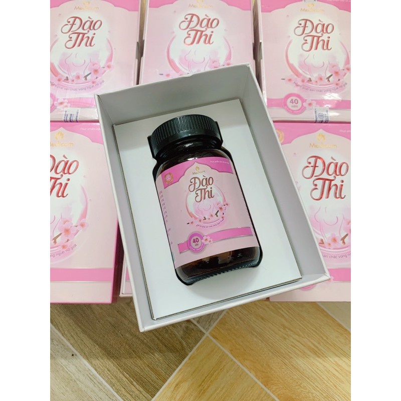 Viên uống nở ngực Đào Thi hộp 40 viên