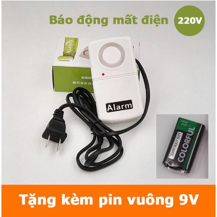 Thiết bị báo động mất điện, chập điện, còi hú báo cúp điện
