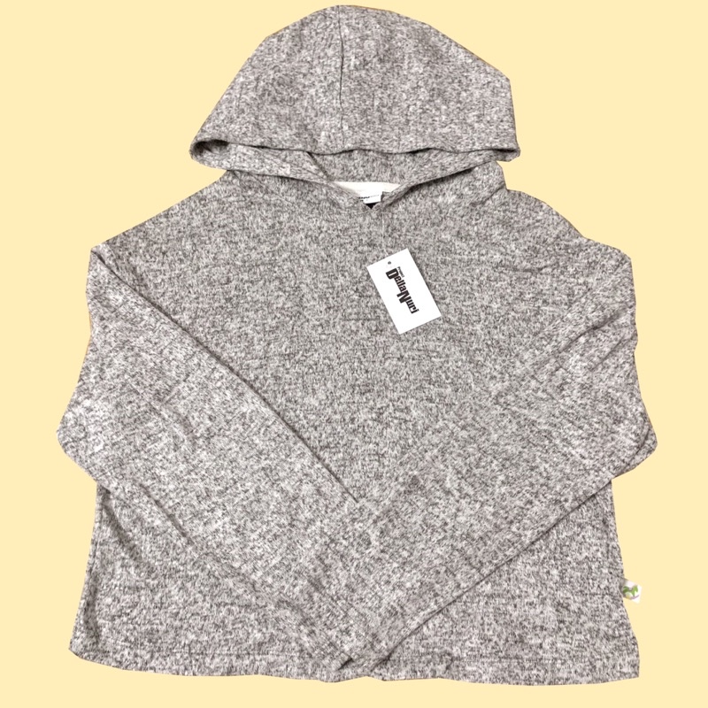 Áo Hoodie Len Mỏng Dệt Kim Dài Tay Có Mũ DELLANURI Hàng Xuất Xịn Cao Cấp Chất Siêu Mịn Đẹp Full Tag Dáng Ngắn