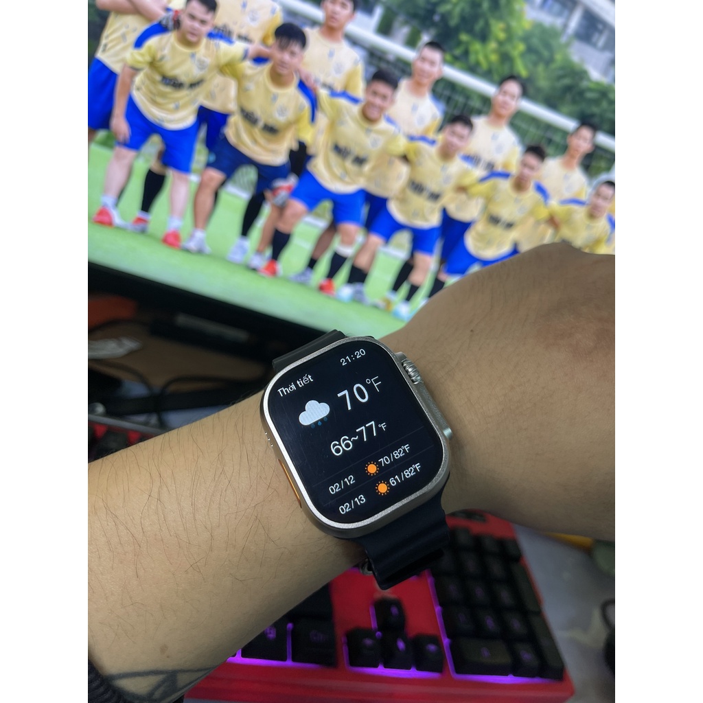 Đồng Hồ H11 Ultra Plus  - Nâng Cấp H11 Ultra, Tràn viền 2.05", 49MM, Full Thông Báo. Bảo Hành 12 Tháng