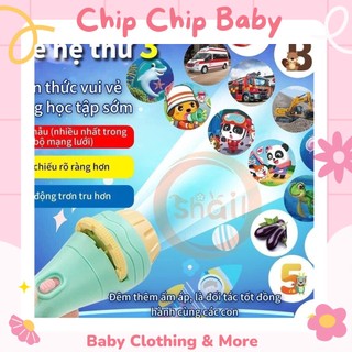 Đèn pin chiếu bóng 80 hình khác nhau cho bé