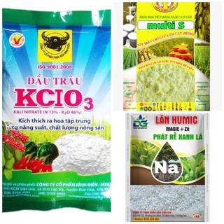 Combo phân bón 1kg k3 1kg s 1kg na