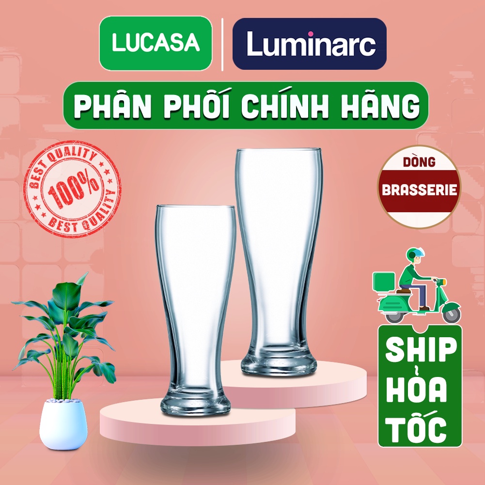 Ly Bia Thủy Tinh Luminarc Brasserie | Phân Phối Chính Hãng