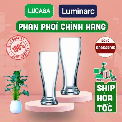 Ly Bia Thủy Tinh Luminarc Brown | Phân Phối Chính Hãng