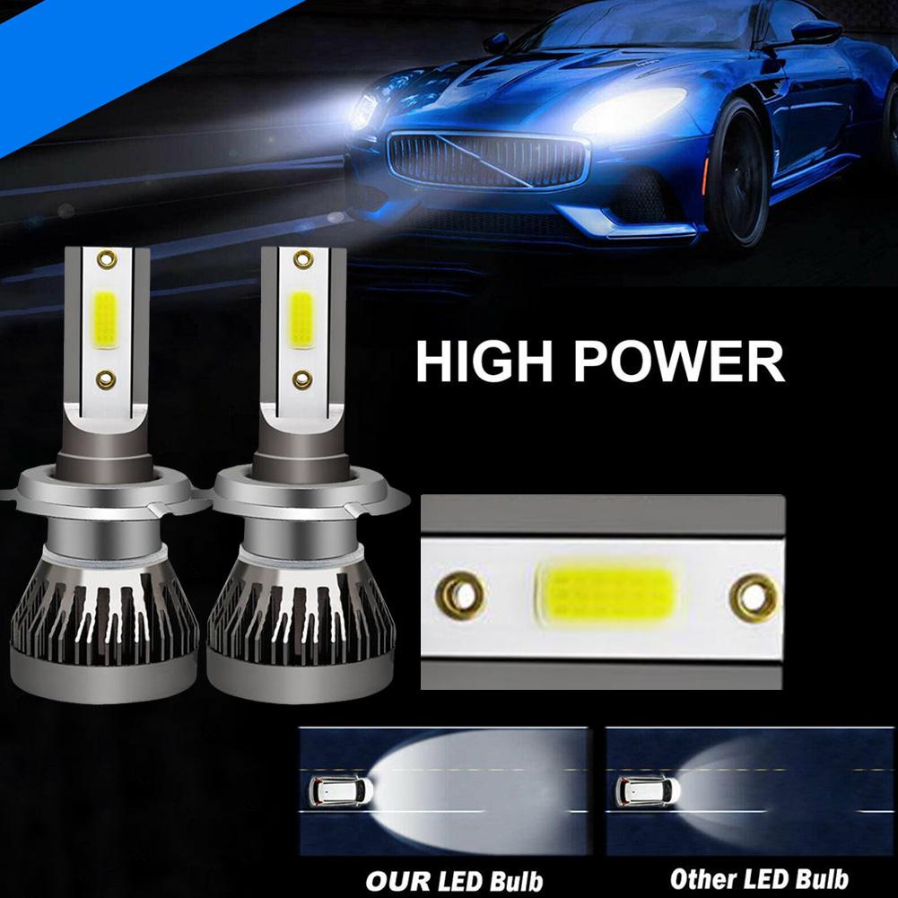 Đèn Pha Led H7 200W 20000LM D5K7 Chất Lượng Cao Cho Xe Hơi