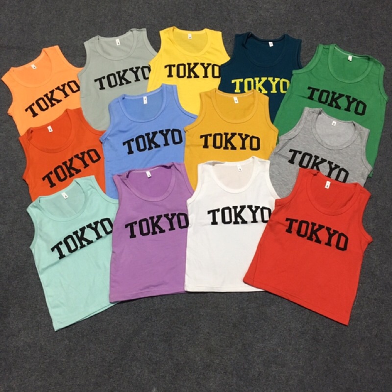 Áo ba lỗ cho bé trai/ gái 8-25kg