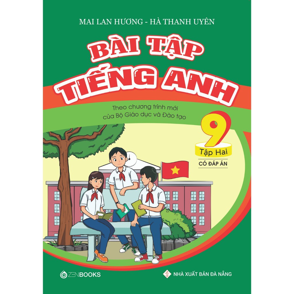 Sách Bài Tập Tiếng Anh 9 Tập 1 và 2 (Có Đáp Án CT Mới Của Bộ GD&amp;ĐT) Mai Lan Hương