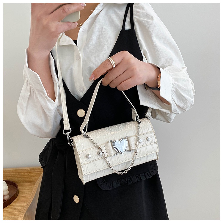 CHIC JOY♥Túi Đeo Vai Thời Trang Thời Trang Cho Nữ Màu Trơn Túi Đeo Chéo Đơn Giản