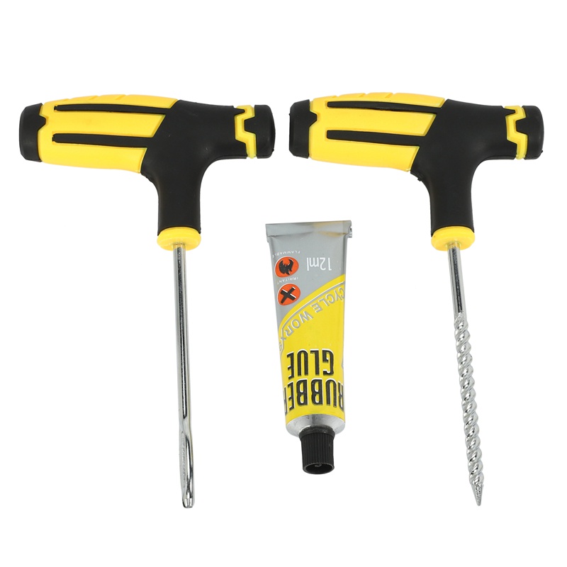 Bộ 8 Dụng Cụ Sửa Chữa Lốp Xe Hơi / Xe Tải / Mô Tô Tiện Lợi