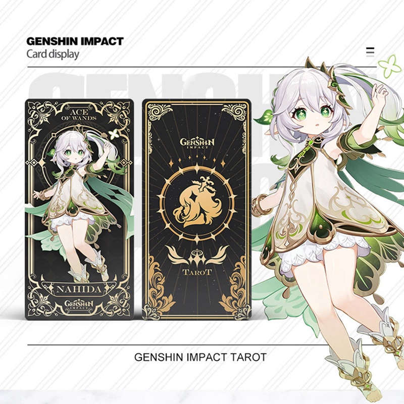 Bộ 56 Thẻ Bài Anime Genshin Va Chạm Độc Đáo Thú Vị
