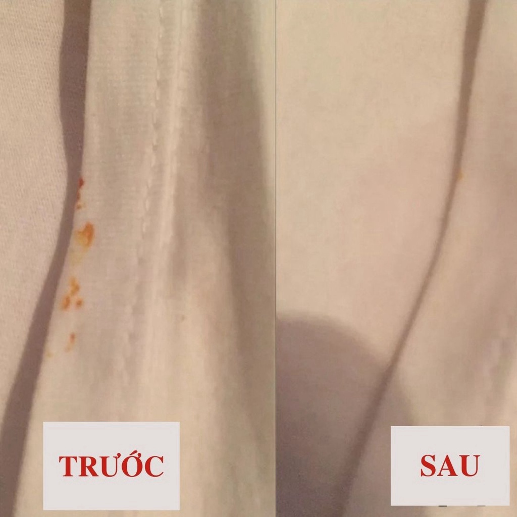Tẩy Sét Vết Ố trên vải > Chai tẩy rỉ sét trên vải quần áo >