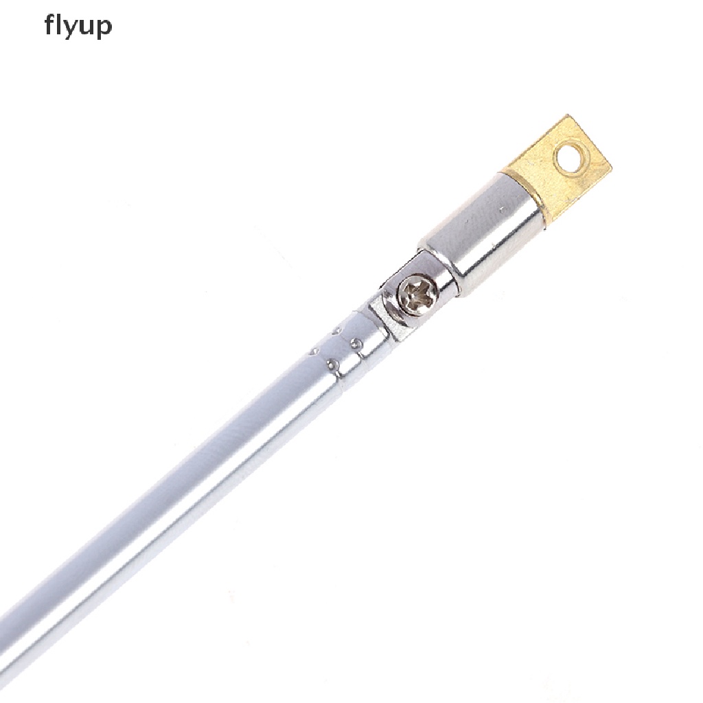 1 Ăng Ten Radio FM AM FM Thu Gọn 5 Khúc Bằng Thép Không Gỉ 37cm Thông Dụng