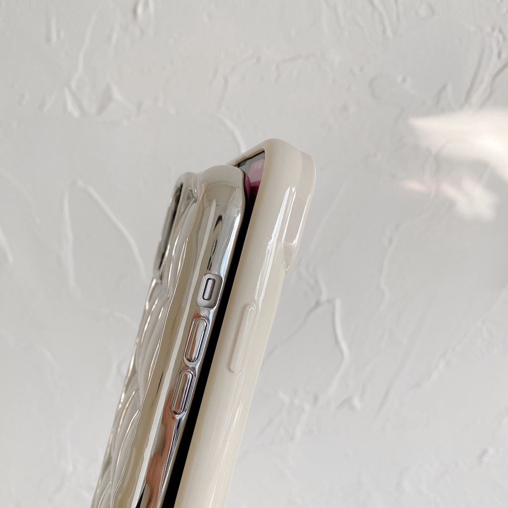 Ốp Điện Thoại Silicon Hình Bánh Mì Kẻ Sọc Caro Đơn Giản Cho Iphone 14pro / max 13 11 12