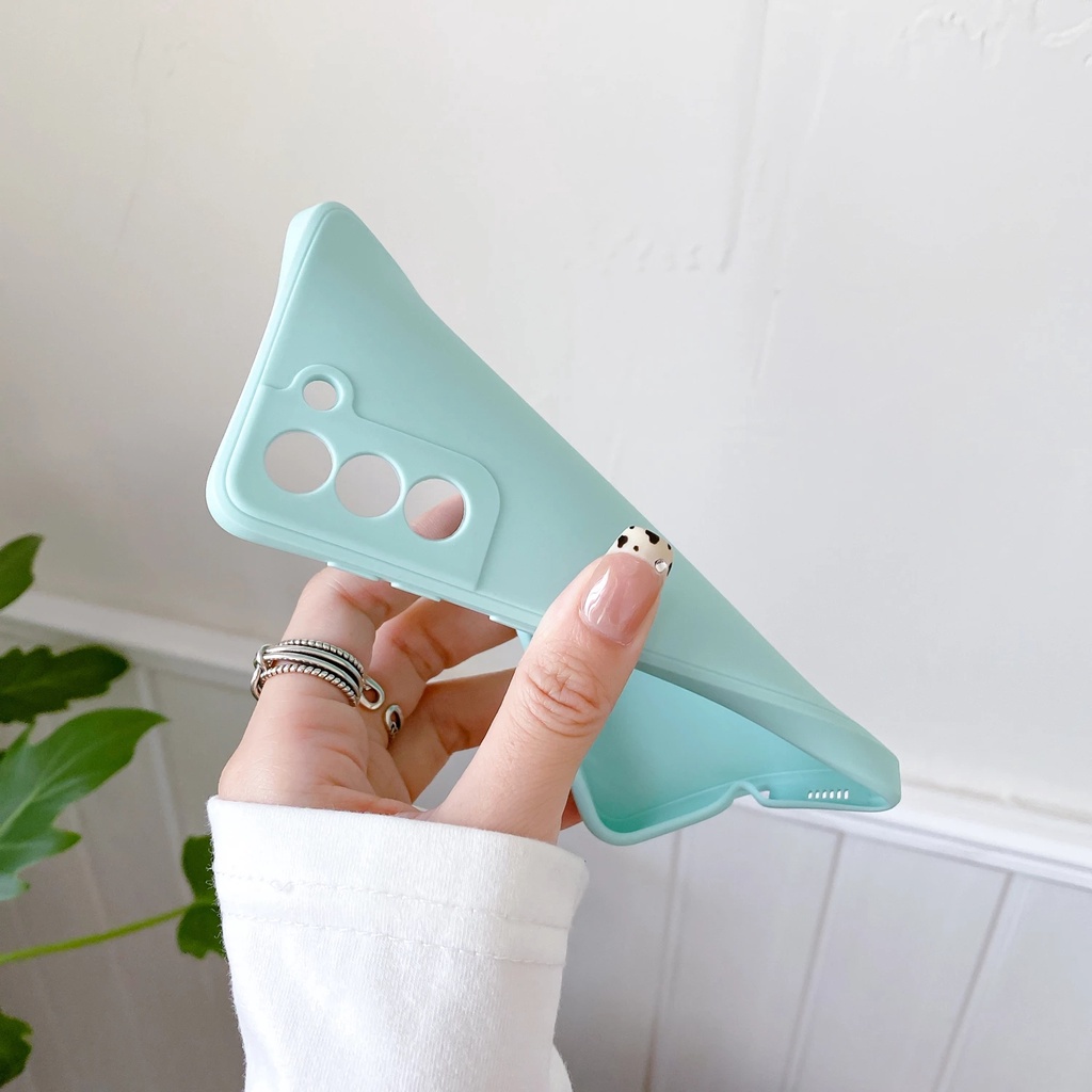 Ốp Điện Thoại Silicon Vuông Chính Hãng Cho OPPO Reno 8Z 7 7Z 6Z 6 5 Pro 3 2Z 2F 4G 5G 2023