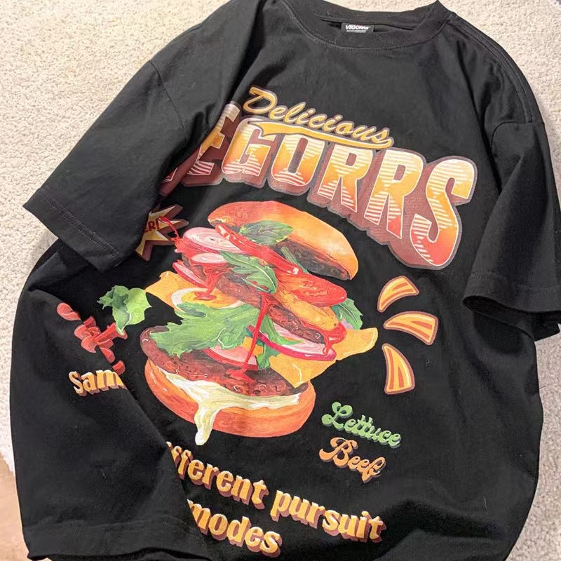 NRVP Áo thun 100% cotton tay ngắn plus size cho nam và nữ