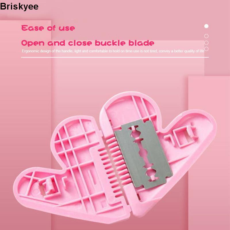 🎶Lược Cắt Tóc Hai Mặt mini Hình Trái Tim Dễ Thương An Toàn Cho Bé