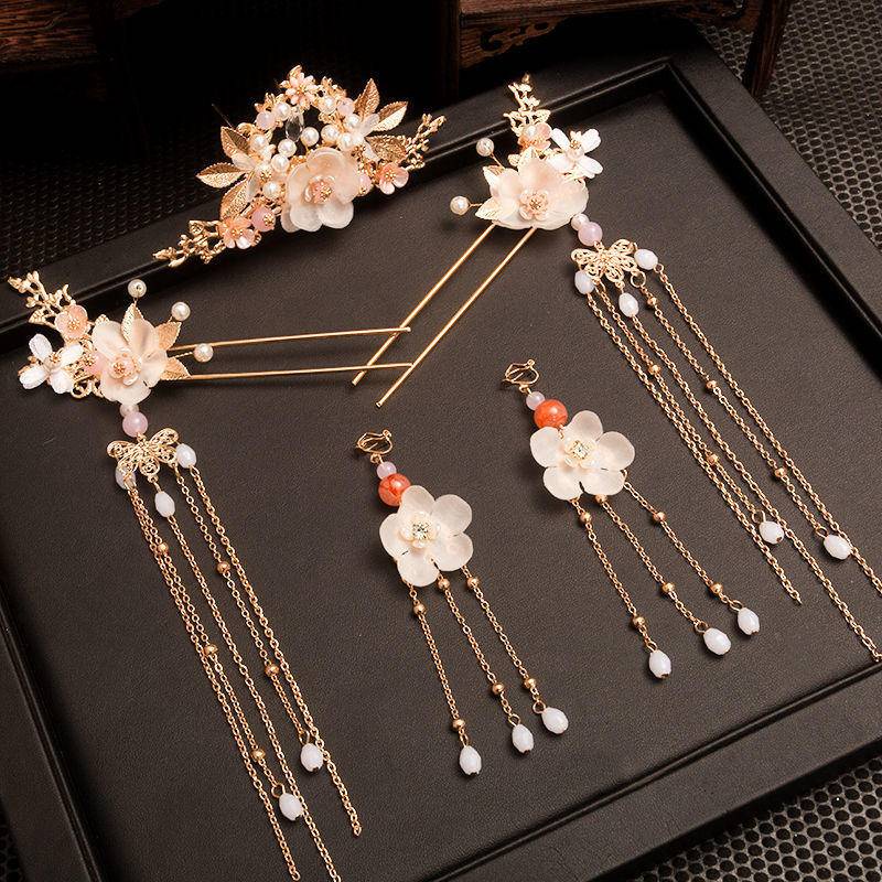 Nyapass Trâm Cài Tóc Tua Rua Phong Cách Hanfu Tang Cổ Điển Trung Hoa Dành Cho Bé Gái