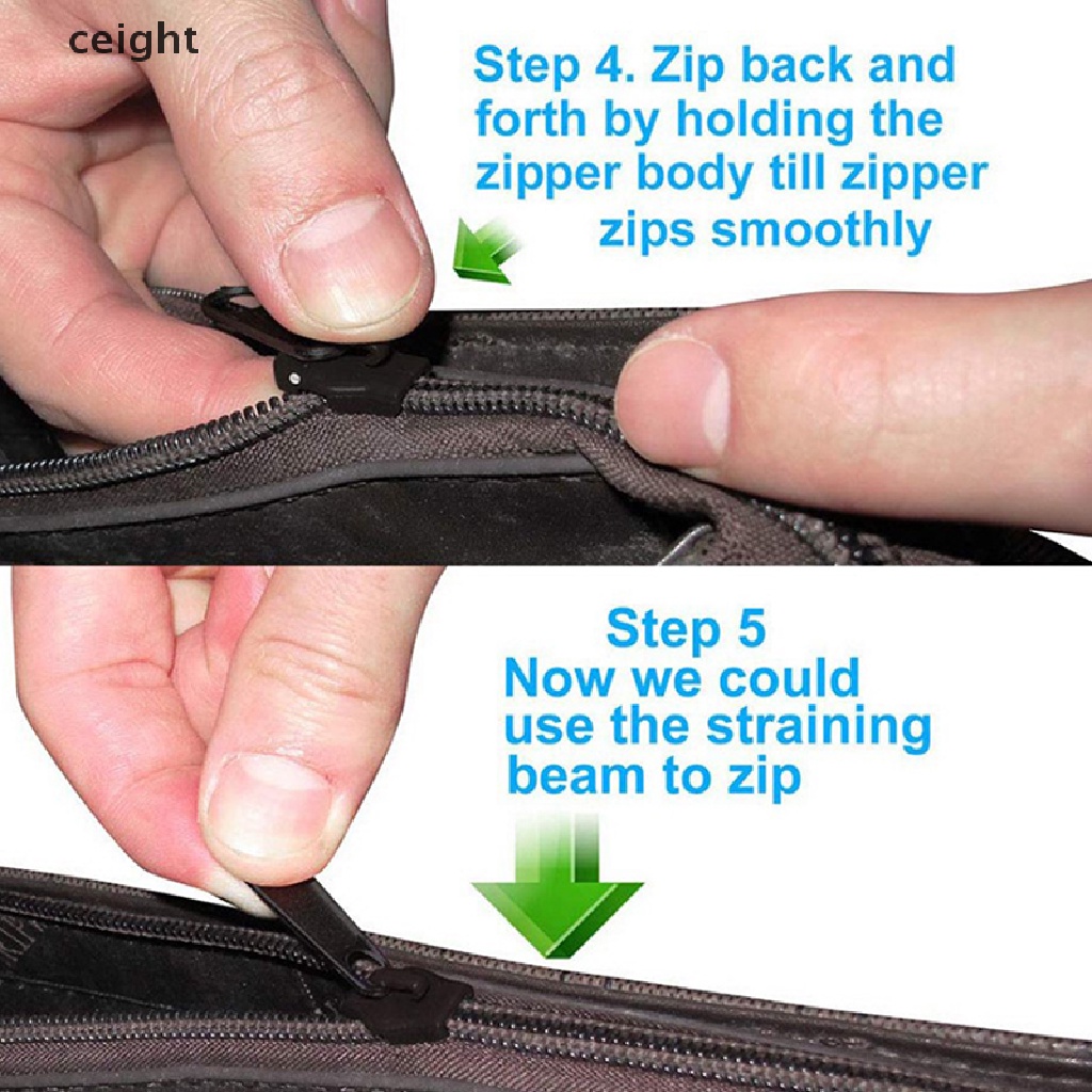 Set 6 Dây Khóa Kéo Thay Thế Thông Dụng