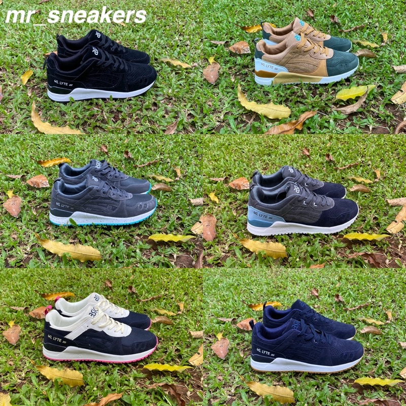Giày Asics Gel Lyte III Màu Xám Bạc Hà Nhập Khẩu Từ Việt Nam