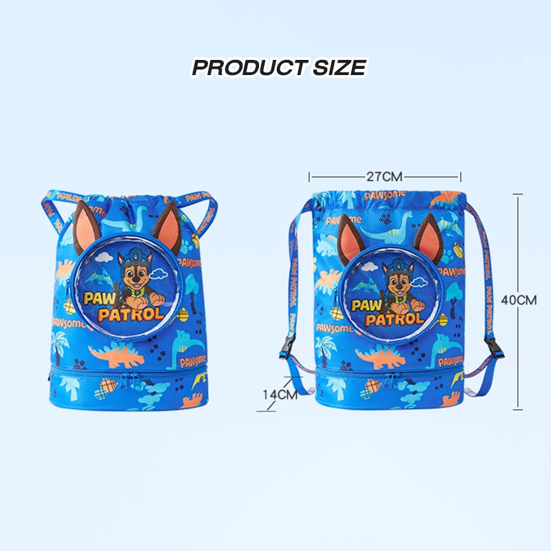 Bololo Túi Đựng Đồ Bơi Chống Thấm Nước Khô Và Ướt Tách Biệt Đội Wang Wang Bán Sỉ Cho Trẻ Em