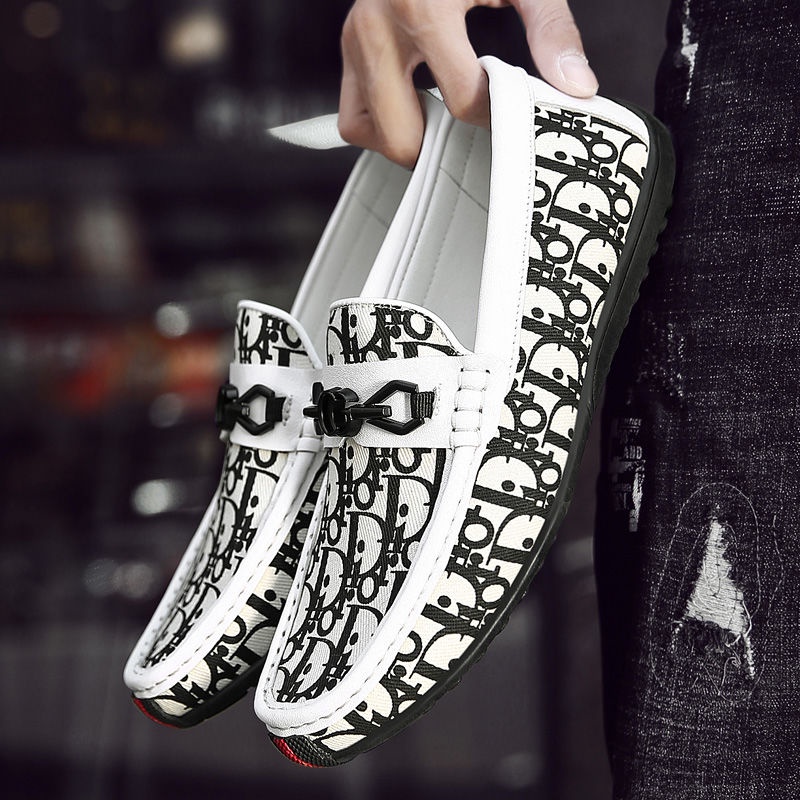 Giày Lười Da Phong Cách Hàn Quốc Thời Trang 2023 Cho Nam