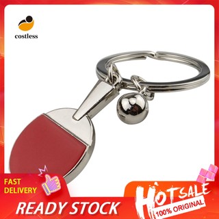 Móc khóa hình vợt bóng bàn độc đáo