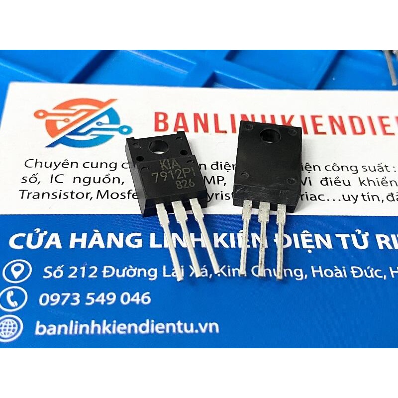 [Combo 3 chiếc] KIA7912PI 7912PI IC nguồn 12V TO-220