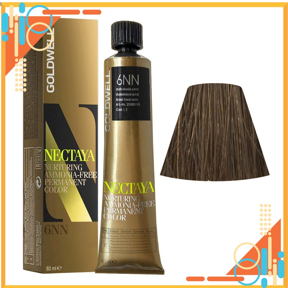 MÀU NHUỘM TÓC GOLDWELL NECTAYA FREE AMONIAC 60ml