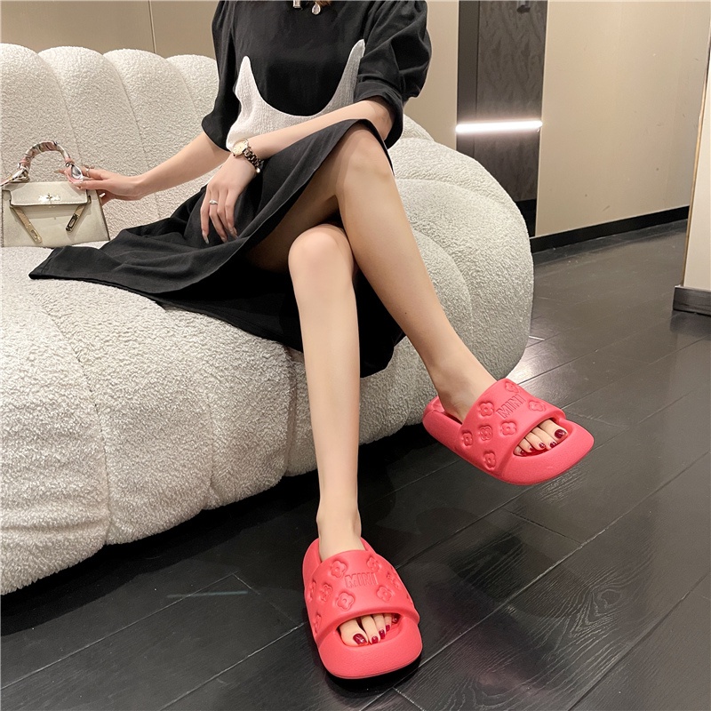 Dép Mũi Vuông Đế Mềm Phong Cách Hàn Quốc Cho Nữ