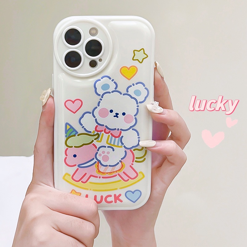 Cừu dễ thương cưỡi ngựa gỗ ốp lưng điện thoại For iphone 14 PRO 14 14 PLUS 14PRO MAX 6/6s 6Plus/6sPlus 7 7Plus X/XS XR XS MAX 11PRO 5,8 12 PRO 12 6,1 12 PRO MAX 6,7 13PRO 13 6,1 13 PRO MAX 6,7 11 6,1 11 PRO MAX 6,5