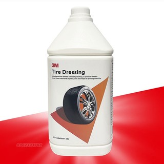 Can bảo dưỡng lốp xe và khoang máy ô tô 3M Tire Dressing 39042-GAL 3.78 lít