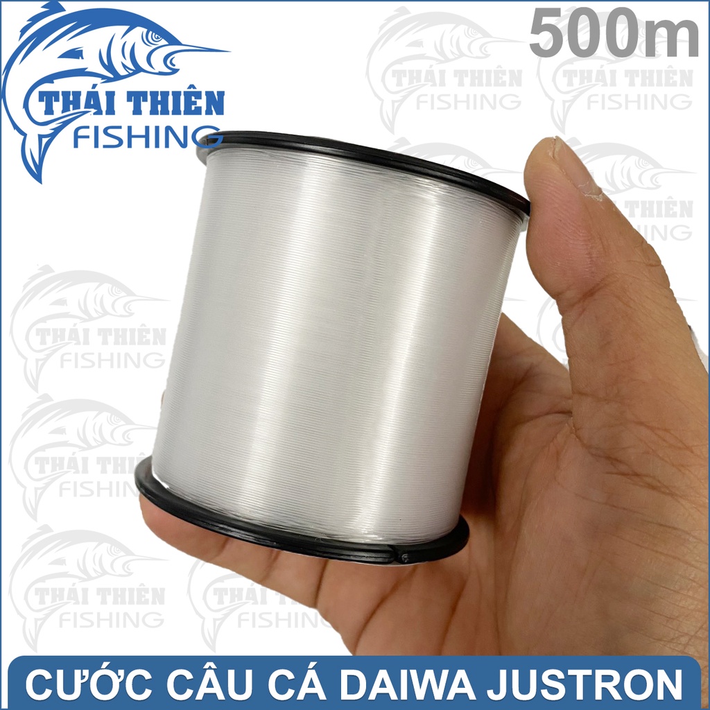 Dây Cước Câu Cá Daiwa Justron Cuộn 500m Made In Japan