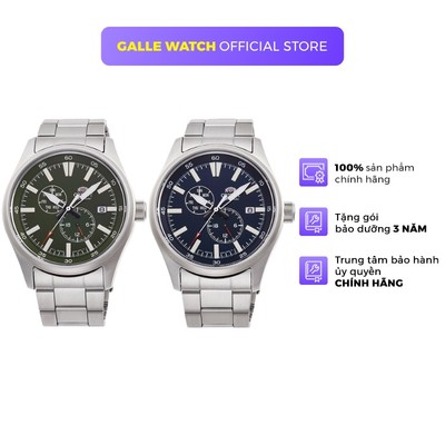 Đồng hồ cơ nam Orient Watch Sport RA-AK040 kiểu dáng thể thao chống nước, mặt kính cường lực dây thép đeo tay cao cấp
