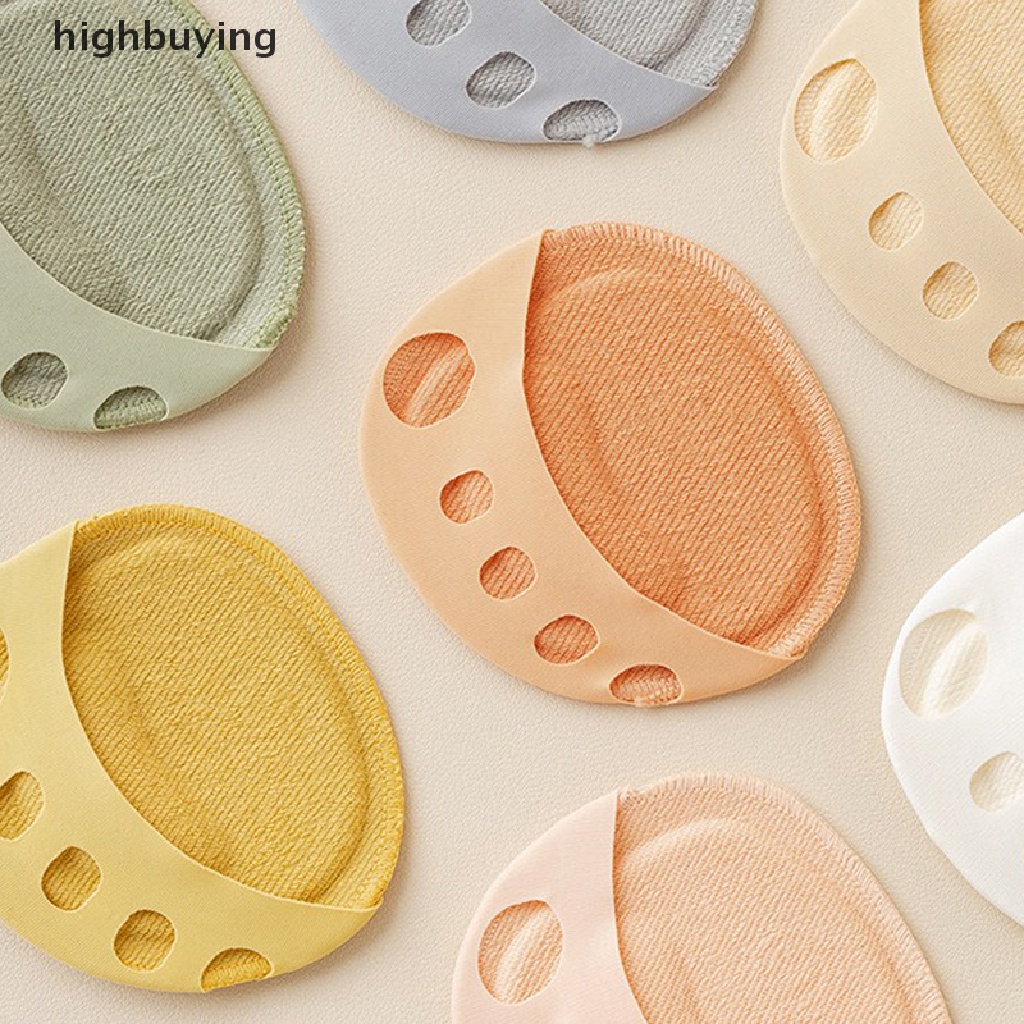 1 Cặp Đệm Lót Giày Cao Gót Mềm Mại Thoáng Khí Giảm Đau Chăm Sóc Sức Khỏe Cho Nữ