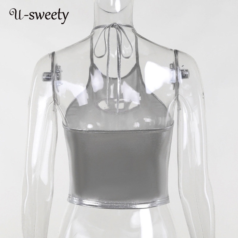 Áo Tank Top Sát Nách Cổ Tròn Màu Trơn Thời Trang 2023 Cho Nữ